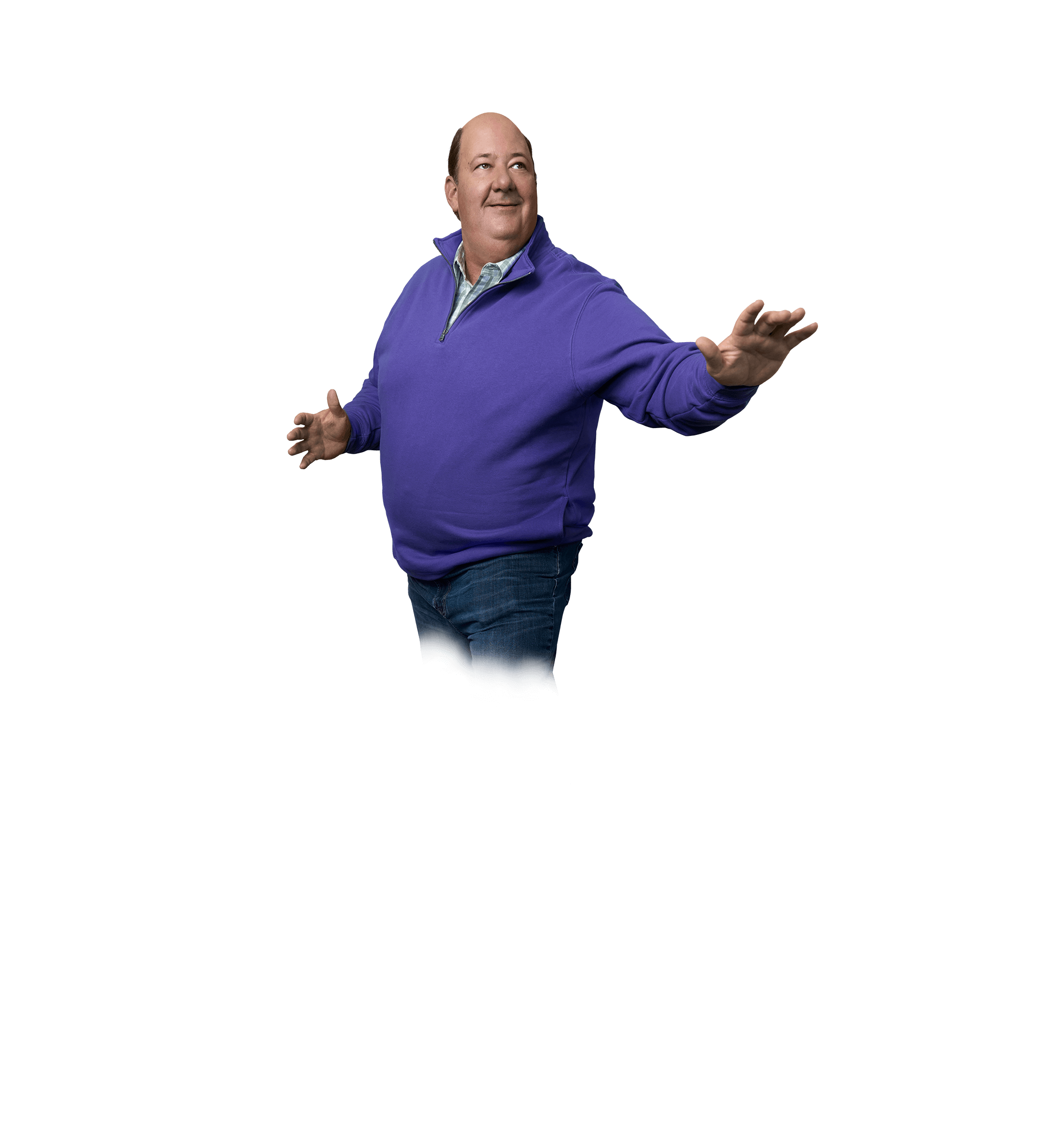 Brian Baumgartner reunites with Rainn Wilson as part of AT&T's dream team